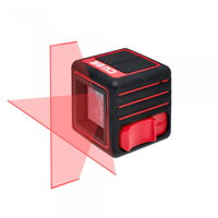 Křížový laser ADA Cube, rozmístění paprsků