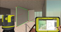 Robotický laserový dálkomět Zoom3D v interiéru