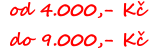 Křížový laser od 4.000 do 9.000,-