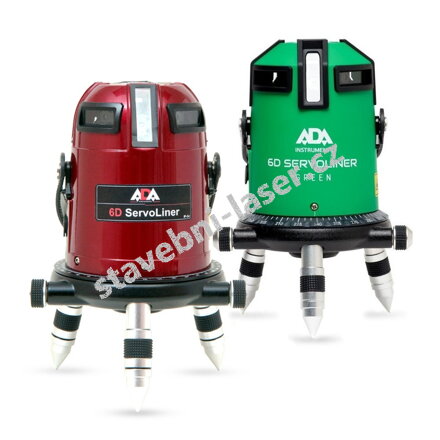 Křížový stavební laser ADA 6D Servoliner