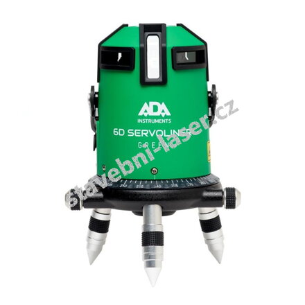 Křížový laser ADA 6D Servoliner Green