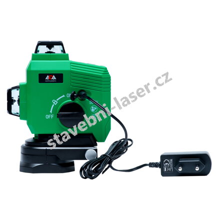 Křížový laser ADA TopLiner 3-360 Green s nabíječkou