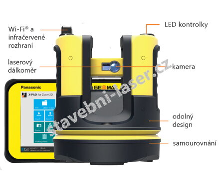 Pro měření ve 3D je správnou volbou Geomax Zoom3D