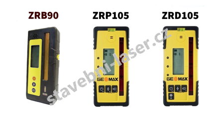 laserové přijímače Geomax řady ZR