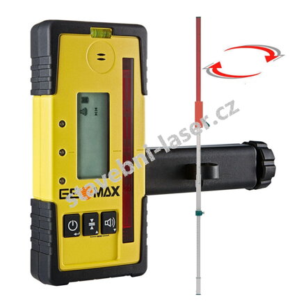 přijímač ZRP105 a laserová lať