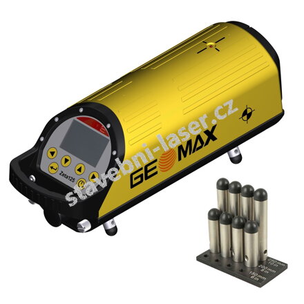 potrubní laser Geomax Zeta125 - kompletní sada