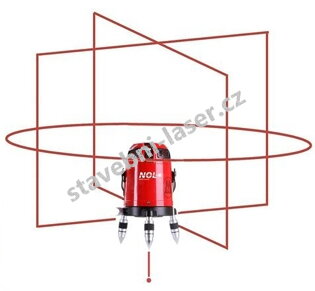 Stavební křížový laser pro interiér Nestle Octoliner