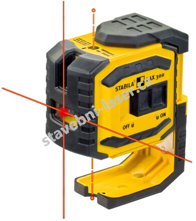Křížový laser s laserovou olovnicí Stabila LAX 300