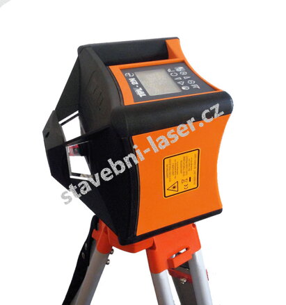 Sklonový laser TPL 2N lze upevnit i pro svislé měření