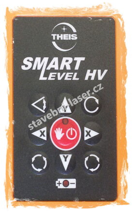 Přehledný ovládací panel laseru Smart Level HV