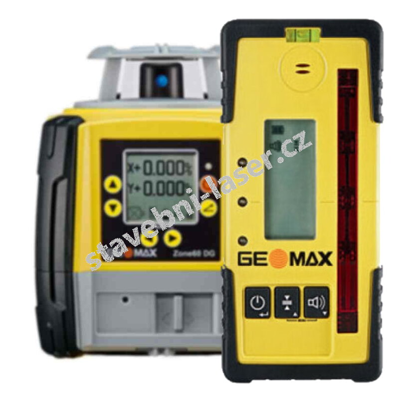 Automatický dvousklonový rotační laser GeoMax Zone60 DG