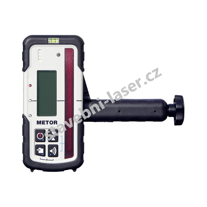 Laserový přijímač THEIS METOR MTR-125 s držákem
